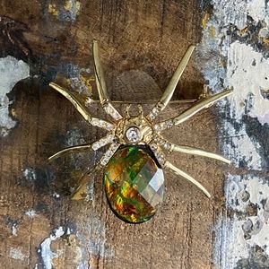 Vintage Spider Brooch Pin